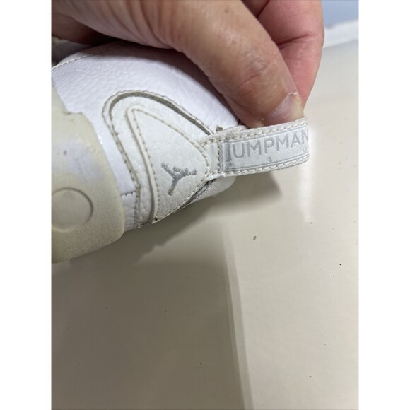 2017 Nike Air Jordan Jumpman Pro White/Pure Platinum Size 9C UNISEX - Picture 11 of 12